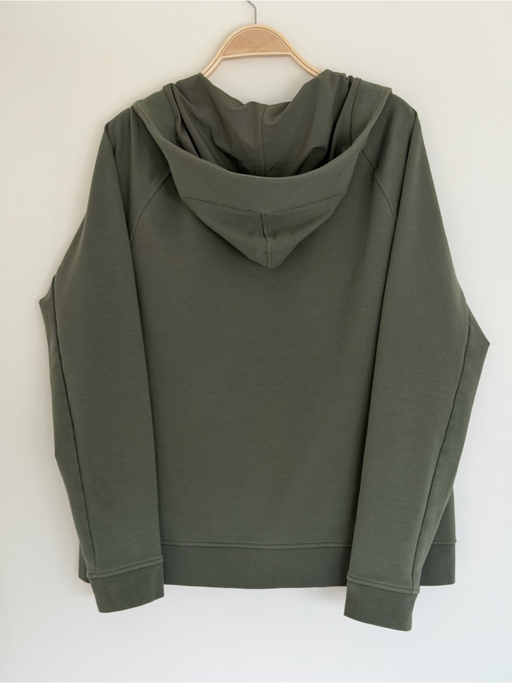 Men's Lululemon Green Zip-up Hoodie Sweater - Picture 3 of 3